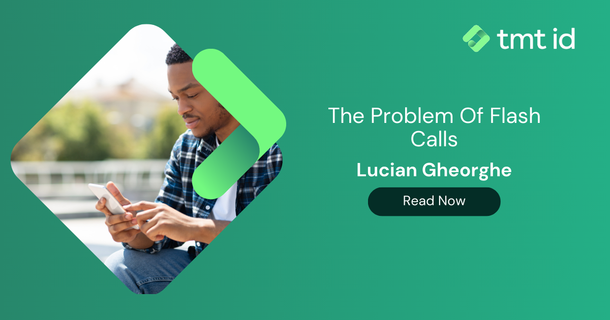 Man looking at his phone with a concerned expression, featured in an article about the risks of flash calls.